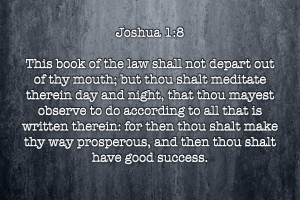 Joshua 1 8 ST5